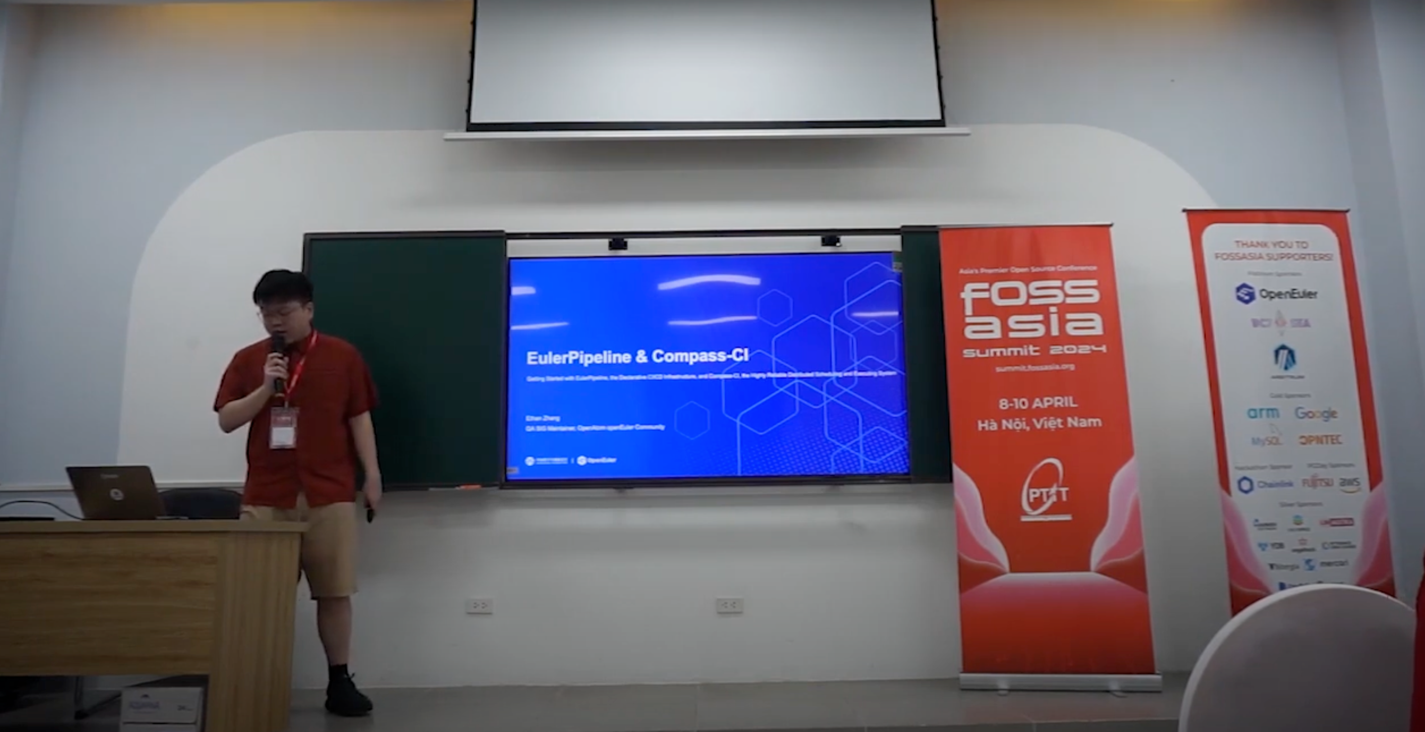 EulerPipeline and Compass CL : FOSSASIA Summit 2024 X PTIT