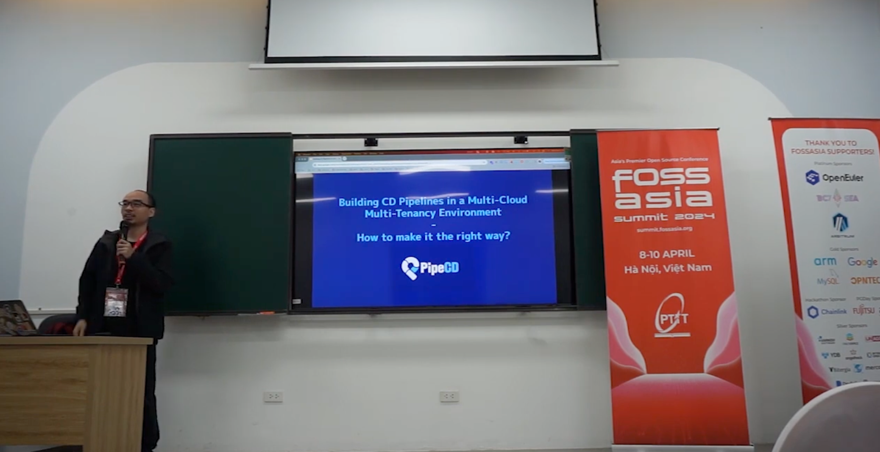 Building CD Pipeline in a Multi Cloud : FOSSASIA Summit 2024 X PTIT