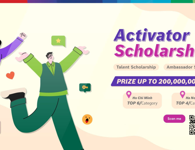 Chương trình học bổng Activator Scholarship