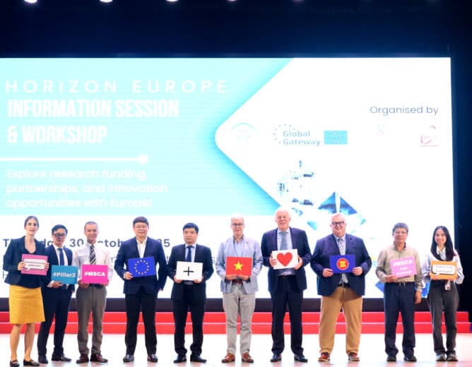 Học viện Công nghệ Bưu chính Viễn thông đăng cai tổ chức Hội thảo quốc tế về cơ hội hợp tác nghiên cứu với EU